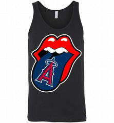 Los Angeles Angels  x The Rolling Stones Logo Tank - zezetee