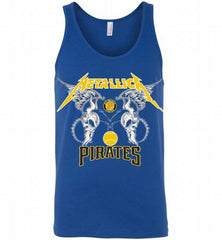 Metallica Pittsburgh Pirates Logo Tank - zezetee