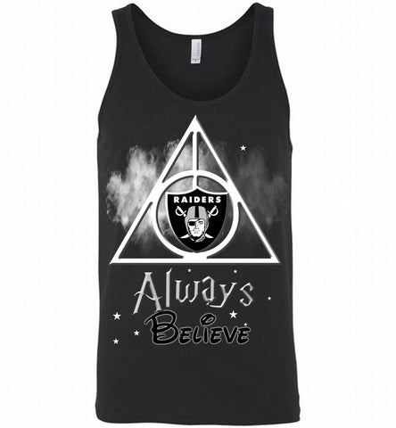 Oakland Raiders Always Believe Harry Potter Tank - zezetee