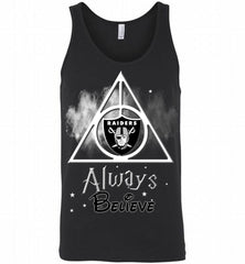Oakland Raiders Always Believe Harry Potter Tank - zezetee