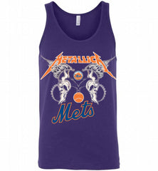 Metallica New York Mets Logo Tank - zezetee