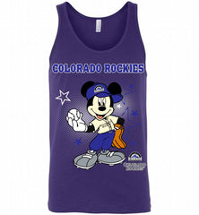 Colorado Rockies Mickey Mouse Disney Super Star Tank - zezetee