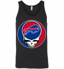 Buffalo Bills Grateful Dead Logo Band Tank - zezetee