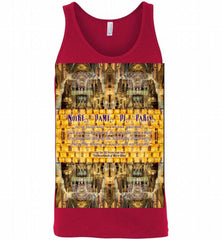 Notre-Dame Cathedral Rose Stained Glass Candles Novel Quote Tank - zezetee