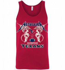 Metallica Houston Texans Logo Tank - zezetee