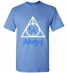 KENTUCKY WILDCATS DEATHLY HALLOWS ALWAYS GIFT Shirt - zezetee