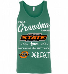I'M A Grandma And A Oklahoma State Cowboys Fan Tank - zezetee