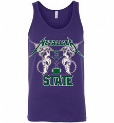 Metallica Michigan State Logo Tank - zezetee