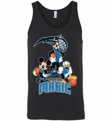 Mickey Goofy Donald Loves Orlando Magic Basketball Fans Tank