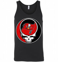 Tampa Bay Buccaneers Grateful Dead Logo Band Tank