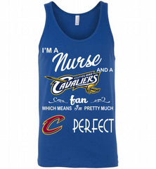 I'M A Nurse And A Cleveland Cavaliers Fans Perfect Tank - zezetee