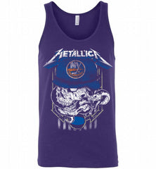 Metallica Skull Snake New York Islanders Tank - zezetee