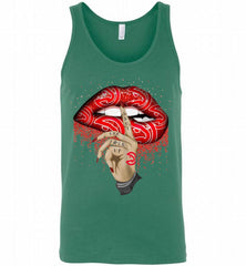 Atlanta Hawks Lip Shut The Fuck Up Tank - zezetee