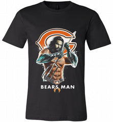 AQUAMAN CHICAGO BEARS MAN Canvas USA - zezetee