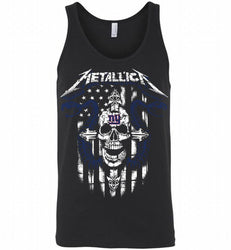 Metallica Snake Skull New York Giants Logo Tank