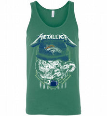 Metallica Skull Snake Denver Broncos Tank - zezetee