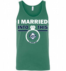 I MARRIED INTO THIS MLB Tampa Bay Rays Fans Tank - zezetee